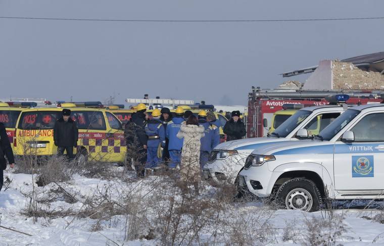 Власти Казахстана назвали предварительную причину крушения самолёта