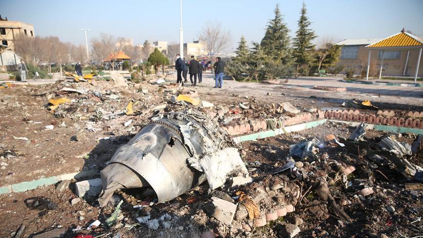США передали Украине данные по авиакатастрофе в Иране