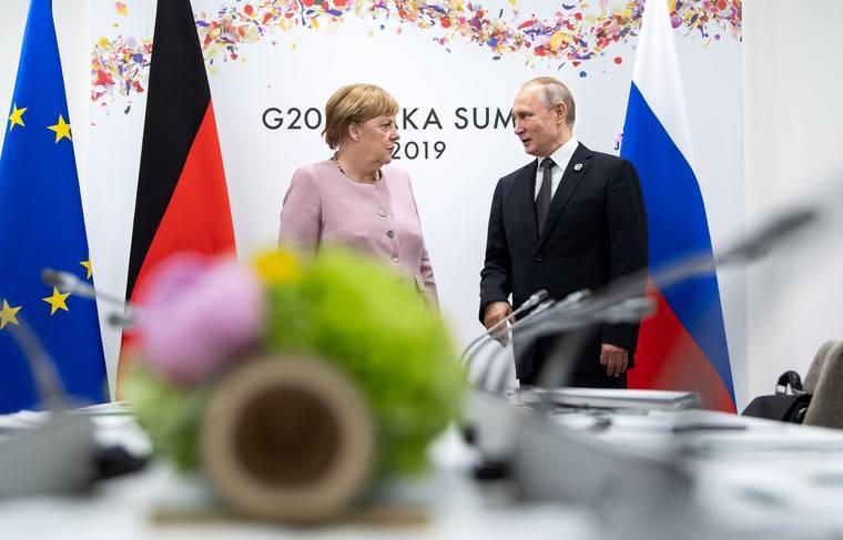 Путин и Меркель могут обсудить кризис в отношениях США и Ирана