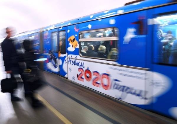 В новогодние праздники Московское метро и МЦК перевезли более 32 млн пассажиров