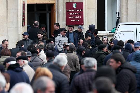 Власти Абхазии заявили об участии граждан Украины в попытке госпереворота