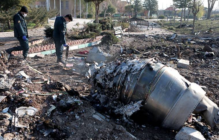 СБУ назвала возможные причины крушения украинского самолёта в Иране
