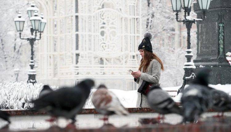 Датский циклон принесет в Москву снегопад в выходные