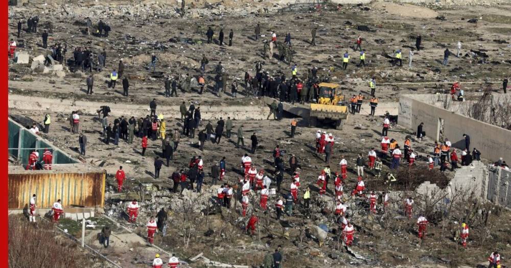 В Киеве рассматривают две приоритетные версии авиакатастрофы в Тегеране