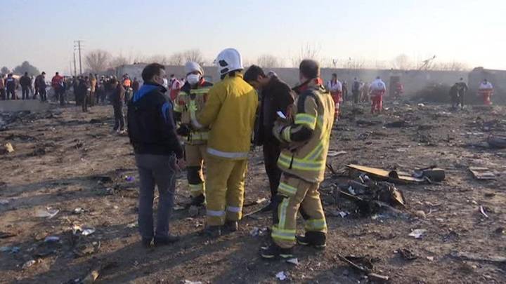 Падение украинского самолета: расследование продолжается