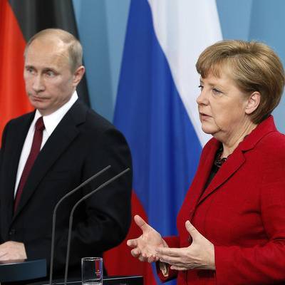 Владимир Путин проведет переговоры с канцлером Германии