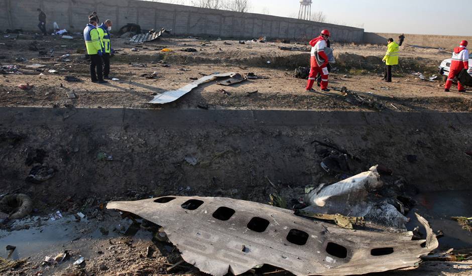 Власти Ирана официально признали, что украинский лайнер был сбит ракетой