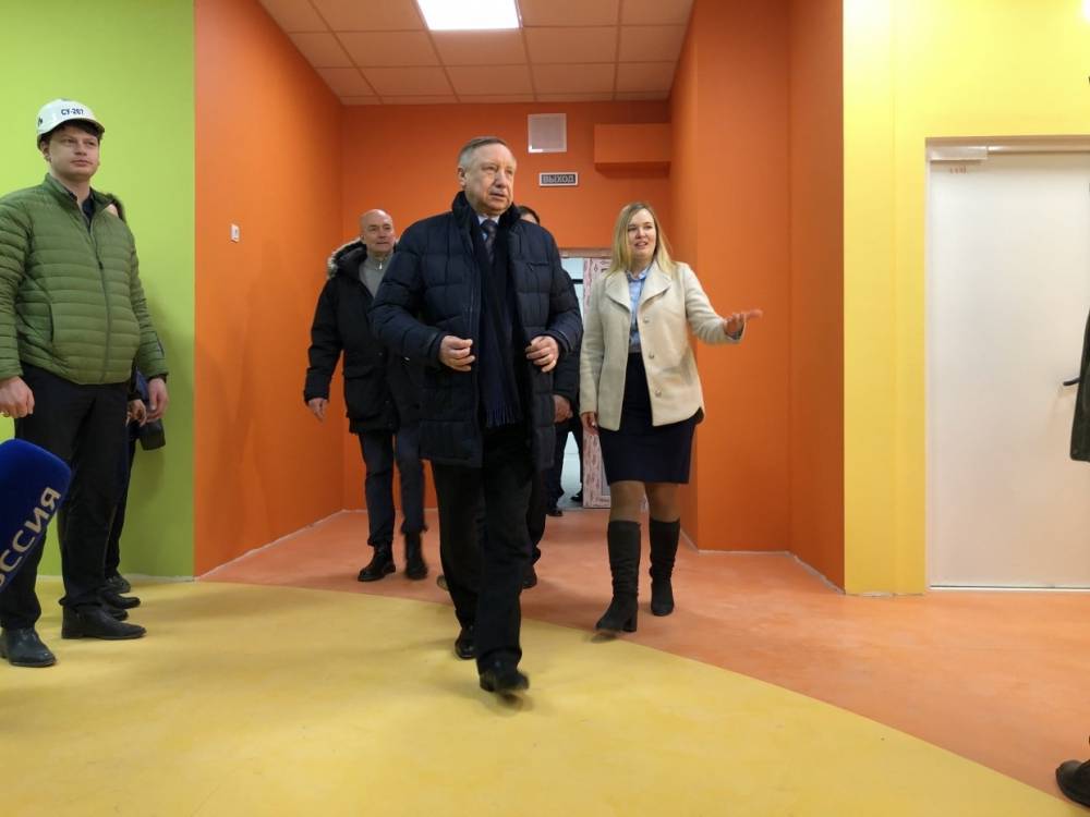 Беглов поручил открыть новое помещение детского сада № 37 в Шушарах к 8 марта