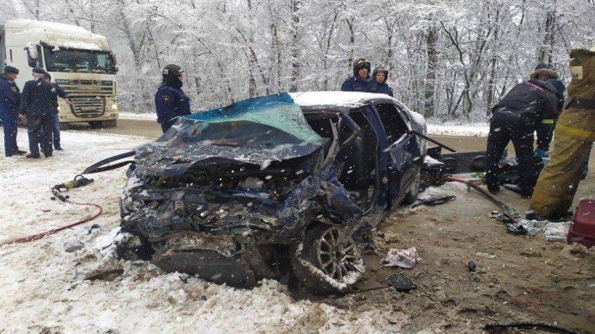 Микроавтобус и легковушка столкнулись в Орловской области, есть погибшие