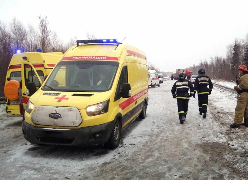 Микроавтобус с украинцами разбился в России: есть погибшие