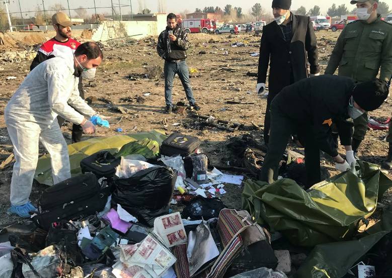 Киев отправил в Тегеран ДНК-образцы родных погибших при крушении самолёта