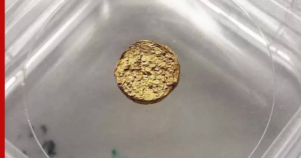 Учёные создали пластиковую композицию с настоящим золотом