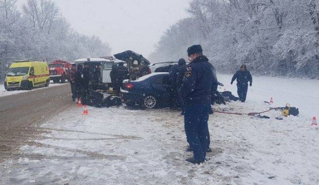 ДТП на трассе в Орловской области — трое погибших, шесть пострадавших