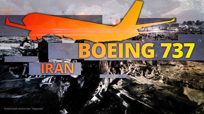 Киев опубликовал фото сбитого над Ираном самолета "Боинг"
