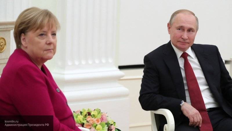 Путин отметил ответственную позицию Германии по поддержке "Северного потока — 2"
