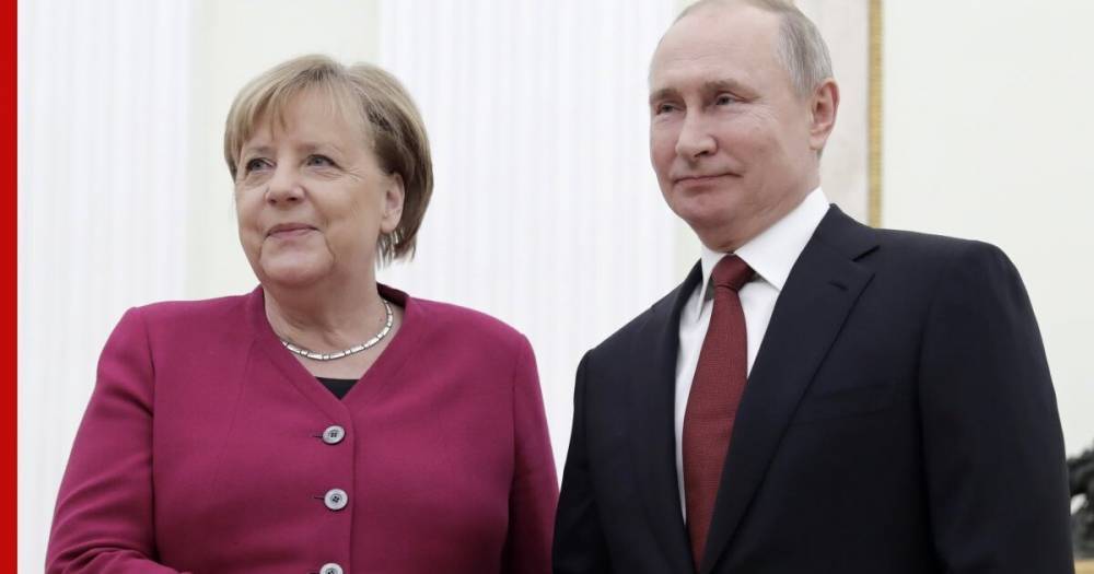 Путин оценил итоги переговоров с Меркель