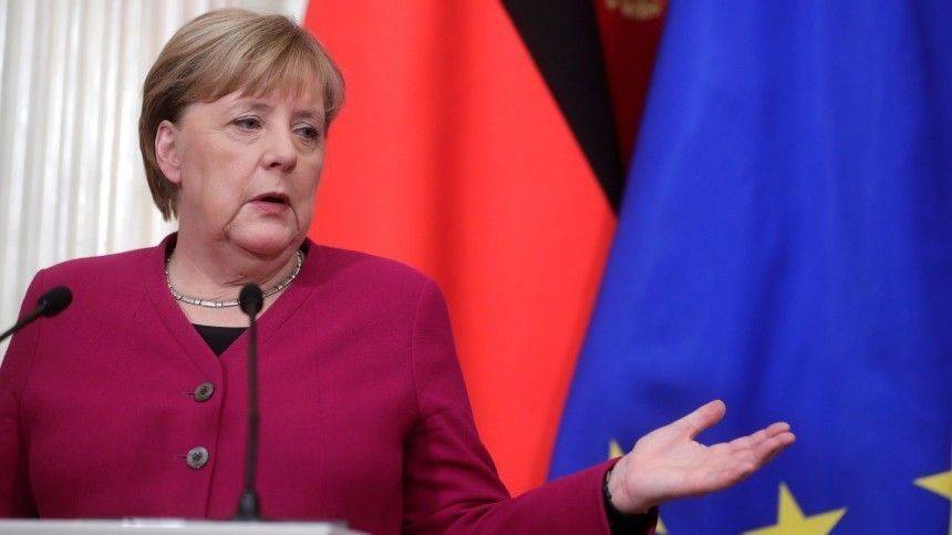 Меркель заявила о необходимости достроить «Северный поток — 2»