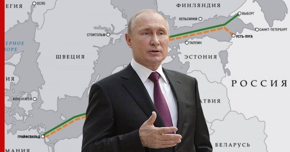 Путин назвал срок окончания строительства «Северного потока – 2»