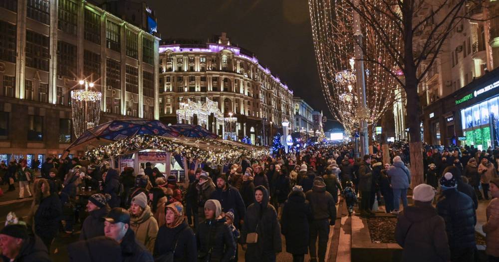 Москву на новогодние праздники посетили 5 миллионов туристов