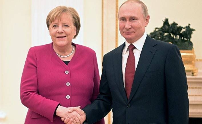 Der Spiegel: Путин и Меркель обсудили «Северный поток — 2» и Ближний Восток