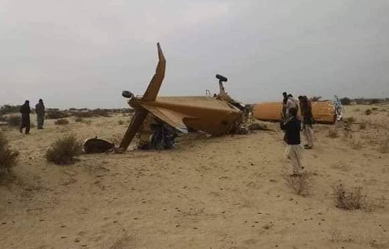 В Пакистане разбился самолёт, распылявший химикаты против саранчи