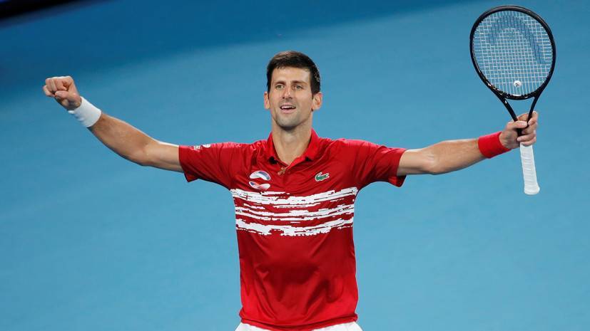 Джокович победил Надаля и сравнял счёт в финале ATP Cup