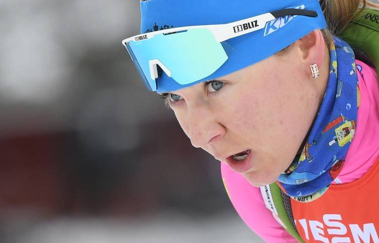 Российская биатлонистка Павлова выиграла спринт на этапе Кубка IBU
