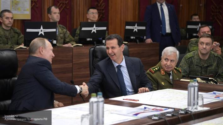 В ходе визита в Сирию Путин предложил Асаду пригласить Трампа в Дамаск