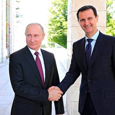 Владимир Путин предложил Башару Асаду пригласить в гости Дональда Трампа