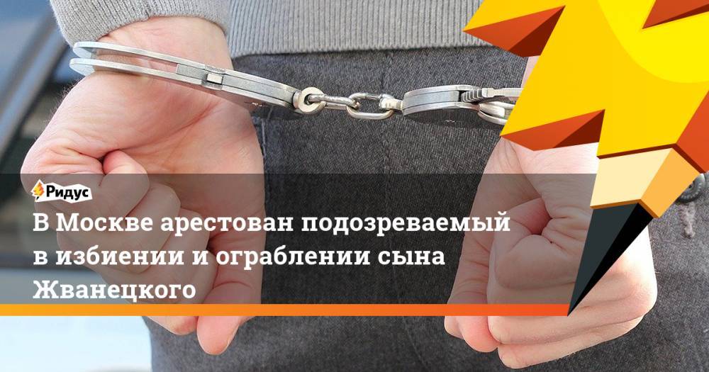 В Москве арестован подозреваемый в избиении и ограблении сына Жванецкого