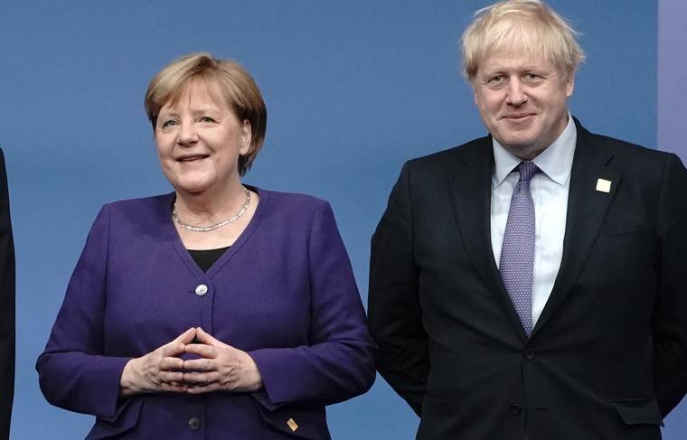 Джонсон и Меркель выразили приверженность ядерной сделке с Ираном