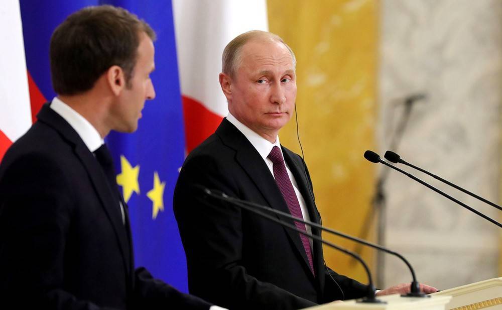 Путин и Макрон обсудили сложную ситуацию вокруг Ирана