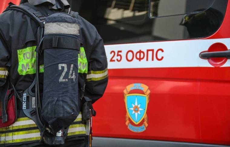 Открытое горение на складе в Новой Москве ликвидировано