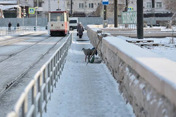 Котова назвала удовлетворительной уборку Челябинска от снега в новогодние праздники