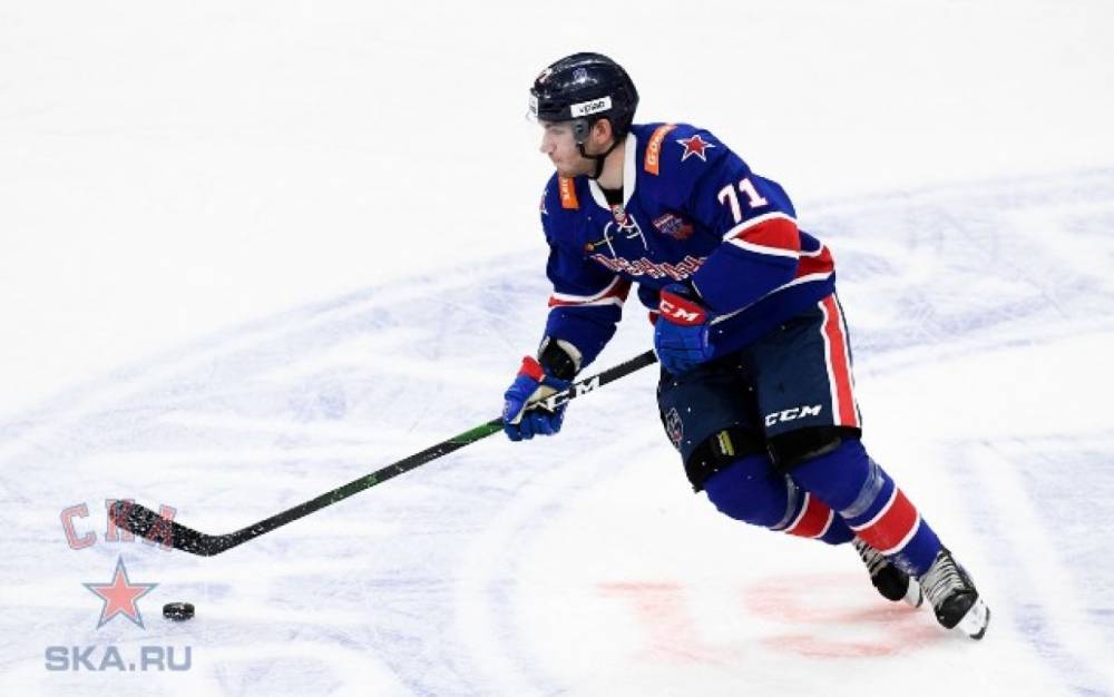 Нападающий СКА Иван Морозов поделился эмоциями от своего первого матча в КХЛ