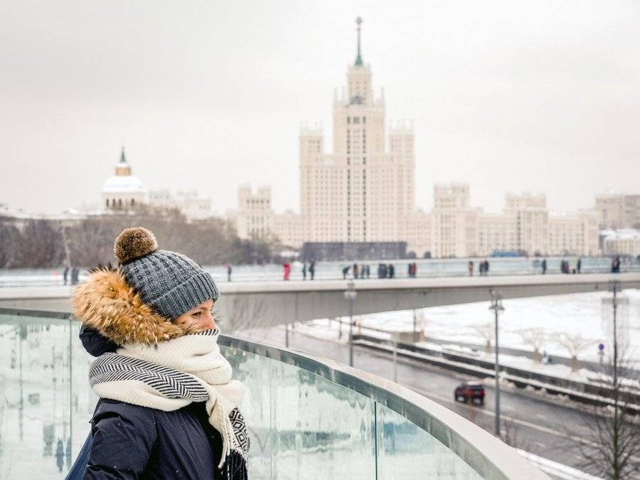 Морозы могут прийти в Москву в феврале