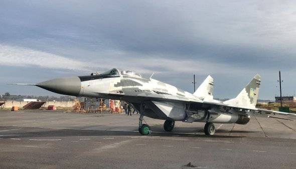 Украинский модернизированный истребитель МиГ-29 дошел до госиспытаний