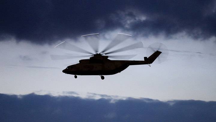 В Красноярском крае совершил вынужденную посадку вертолет Ми-26
