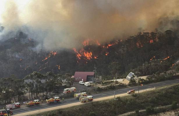 На МКС оценили масштабы пожаров в Австралии