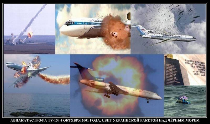 США оказались причастны к уничтожению Ту-154 над Черным морем