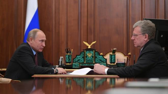Путин призвал Кудрина внимательно контролировать исполнение нацпроектов