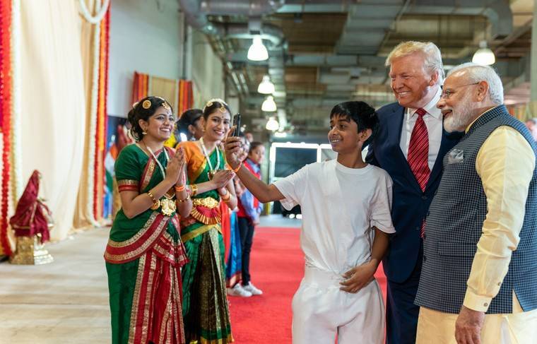 Трамп в феврале может впервые посетить Индию