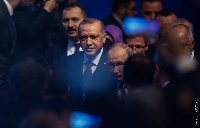 Эрдоган передал Путину инициативу по нормализации обстановки в Ливии