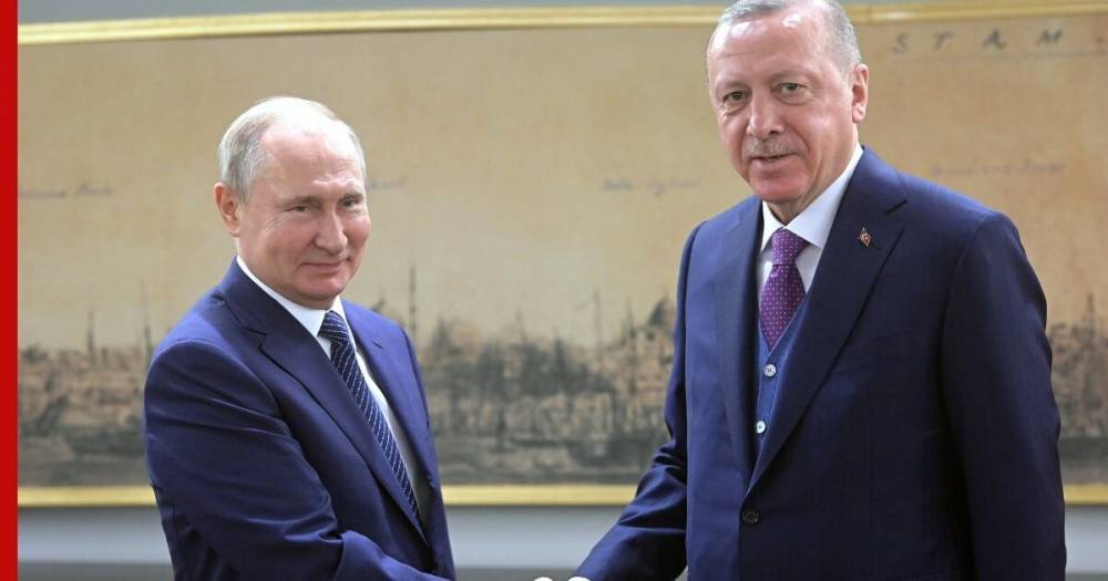 Эрдоган призвал Путина поучаствовать в урегулировании ливийского конфликта