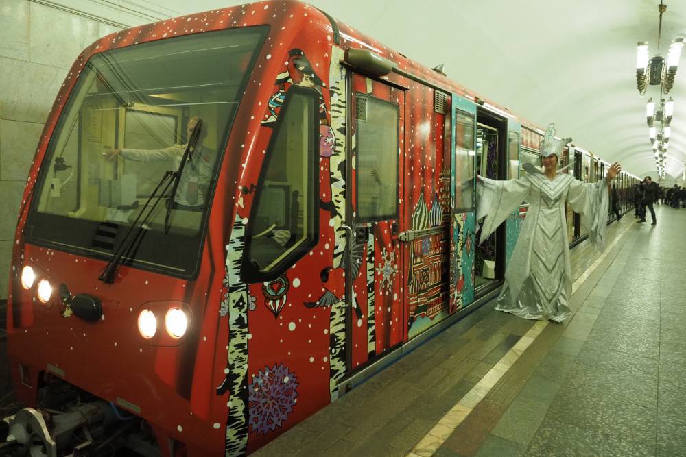 Более 80 миллионов человек перевез транспорт столицы в новогодние праздники