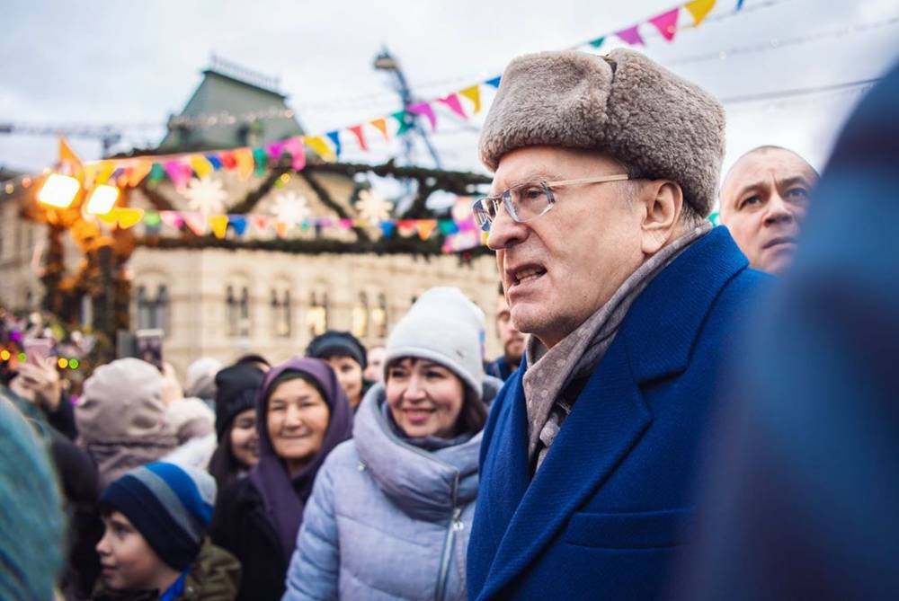 Жириновский объяснил, почему назвал людей на Красной площади «холопами»