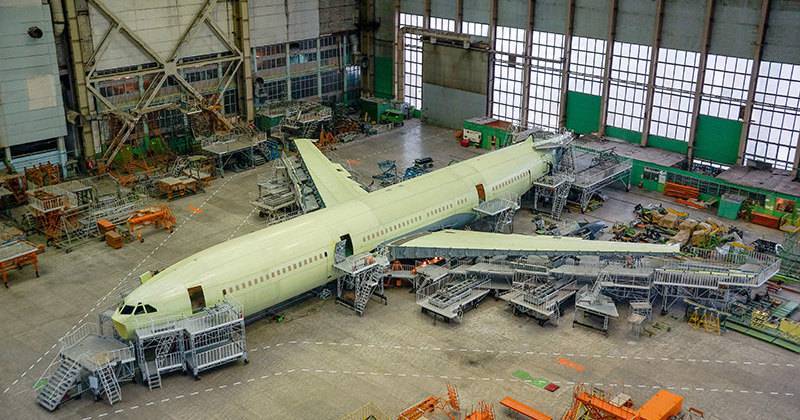 Первый полёт Ил-96-400М состоится в 2021 году