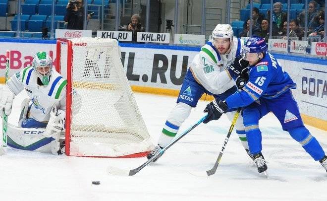 «Салават Юлаев» уступил «Барысу» в четвертый раз подряд в КХЛ
