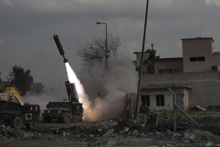 Военная база США в Ираке подверглась ракетному удару