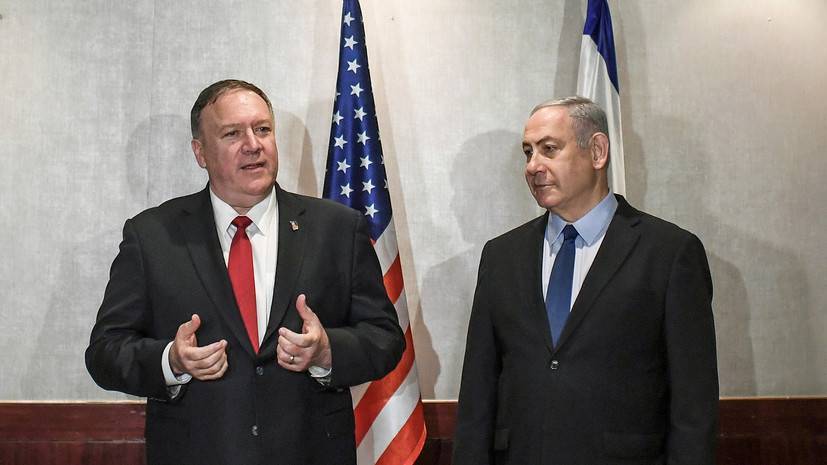 Помпео и Нетаньяху обсудили действия Ирана